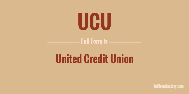 ucu-full-form