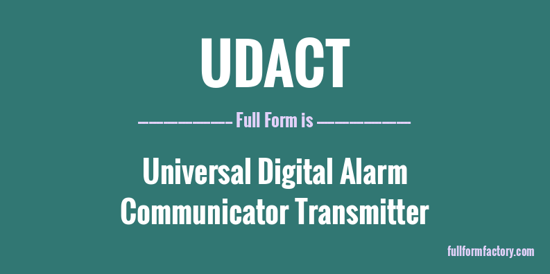 udact-full-form