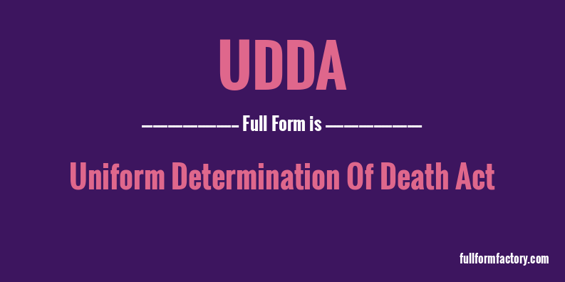 udda-full-form