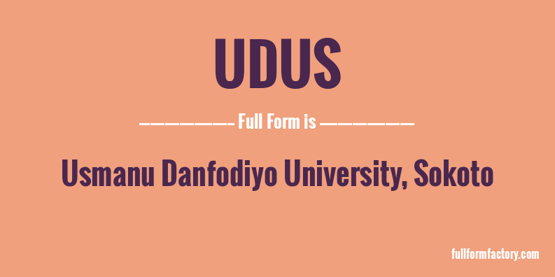 udus-full-form