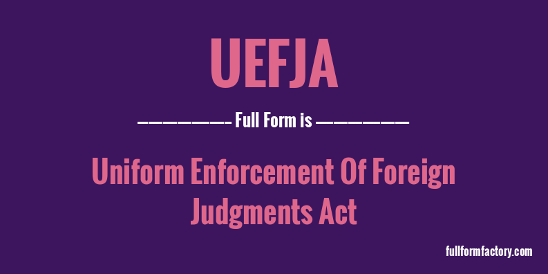 uefja-full-form