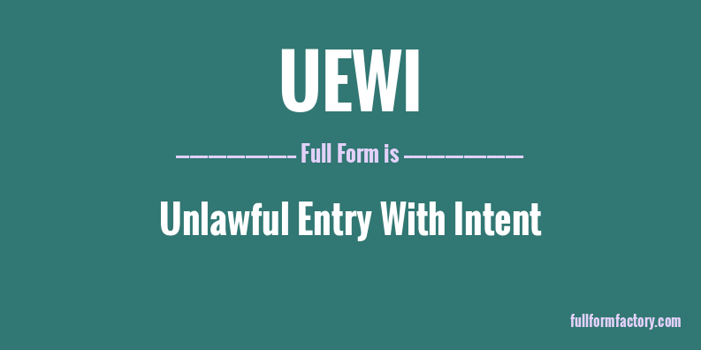 uewi-full-form