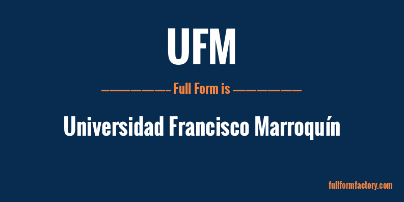 ufm-full-form
