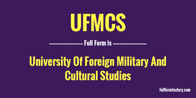 ufmcs-full-form