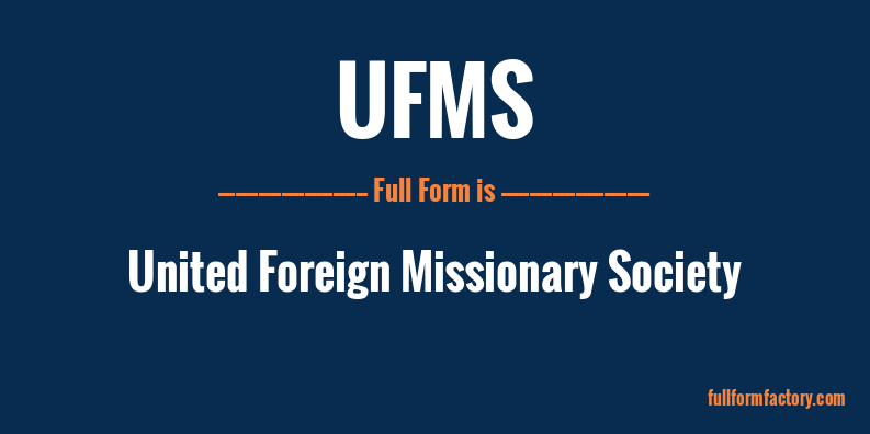 ufms-full-form