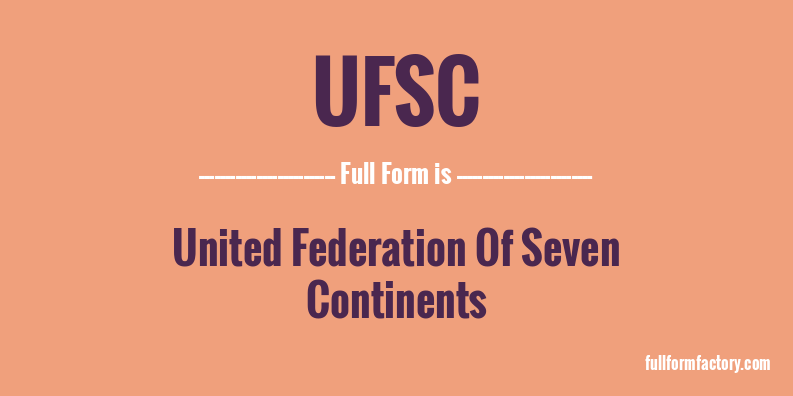 ufsc-full-form