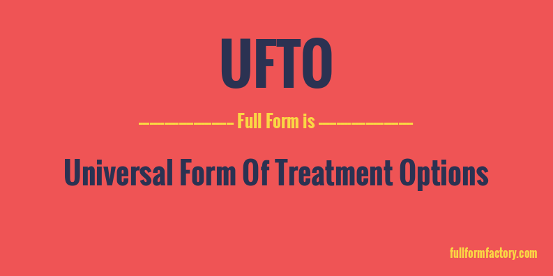 ufto-full-form