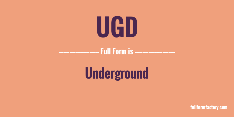 ugd-full-form