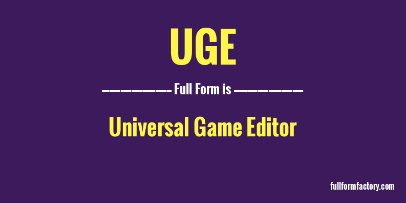 uge-full-form