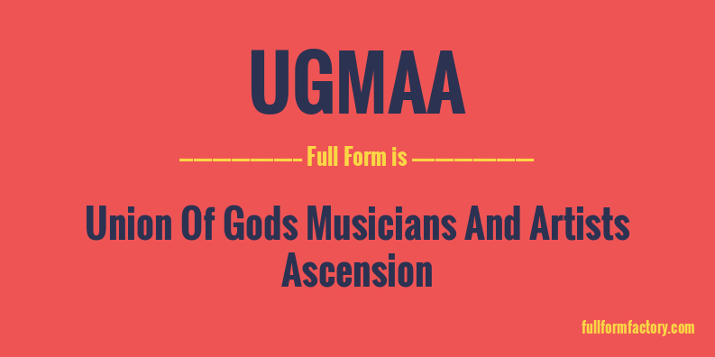 ugmaa-full-form