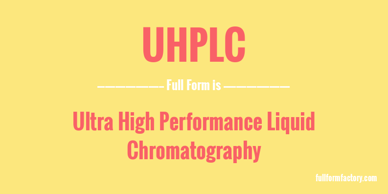 uhplc-full-form