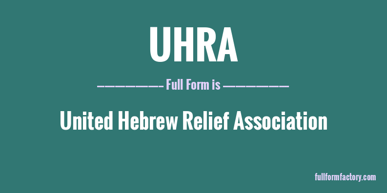 uhra-full-form