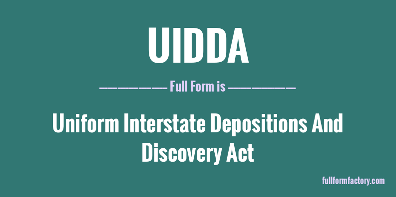 uidda-full-form