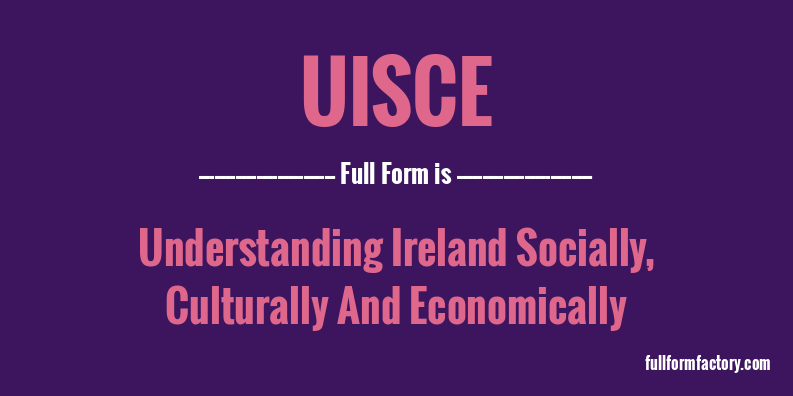 uisce-full-form
