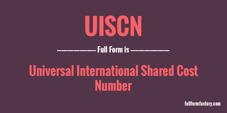 uiscn-full-form