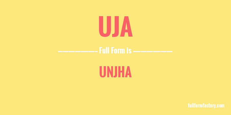 uja-full-form
