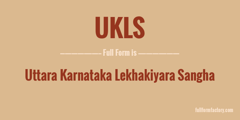 ukls-full-form
