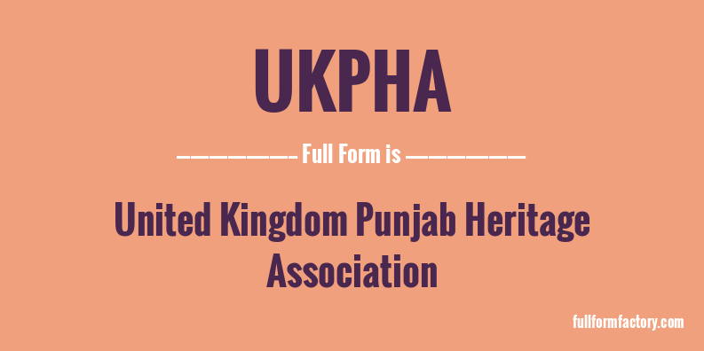 ukpha-full-form