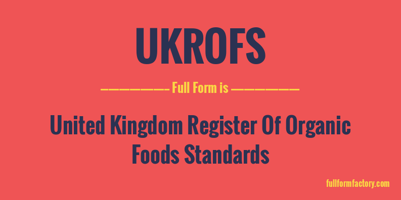 ukrofs-full-form