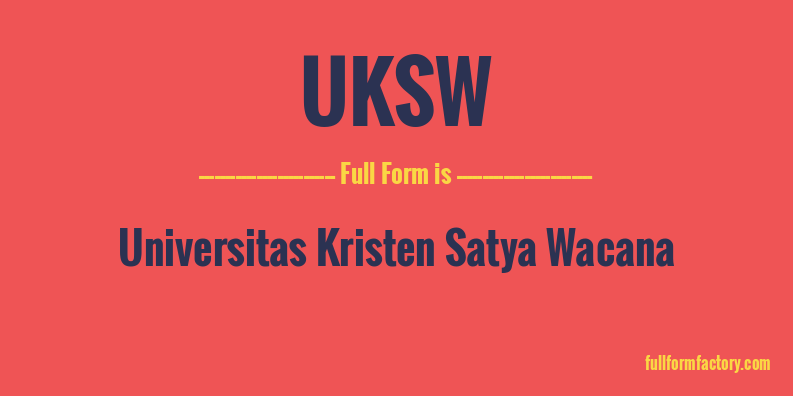 uksw-full-form