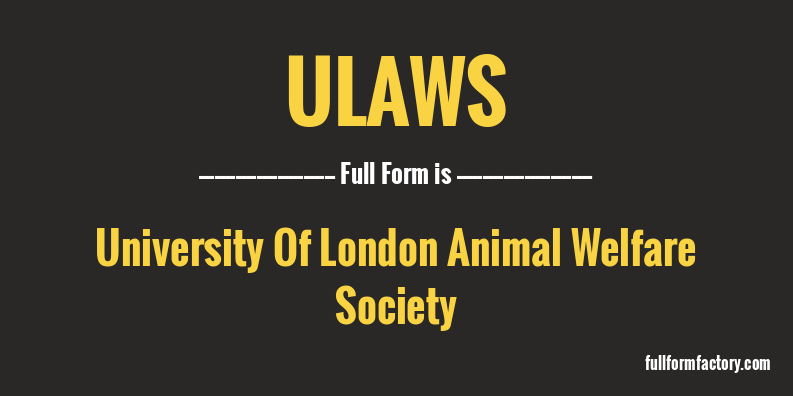 ulaws-full-form