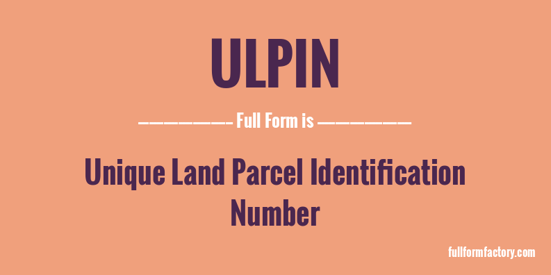 ulpin-full-form