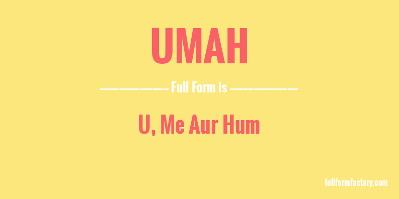 umah-full-form
