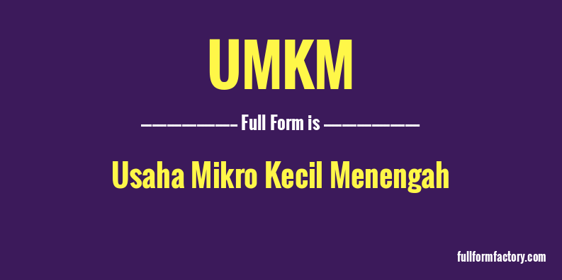 umkm-full-form