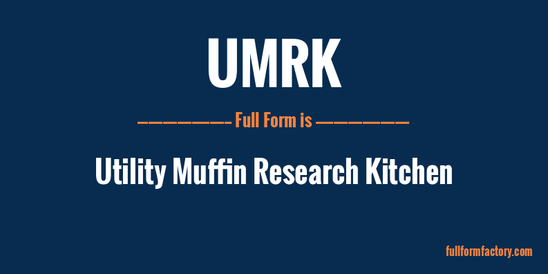 umrk-full-form