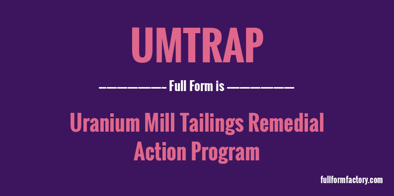 umtrap-full-form