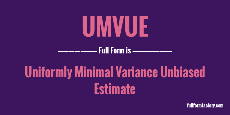 umvue-full-form