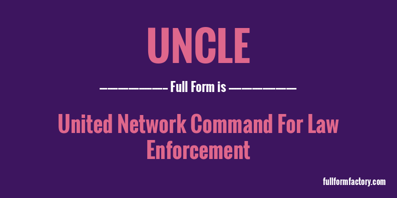 uncle-full-form