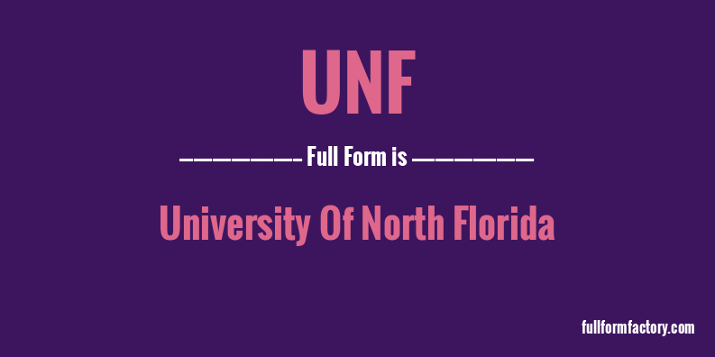 unf-full-form