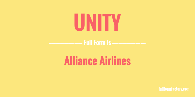 unity-full-form