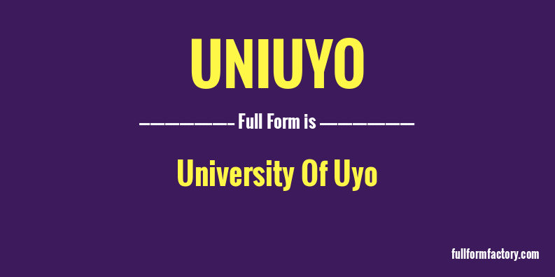 uniuyo-full-form