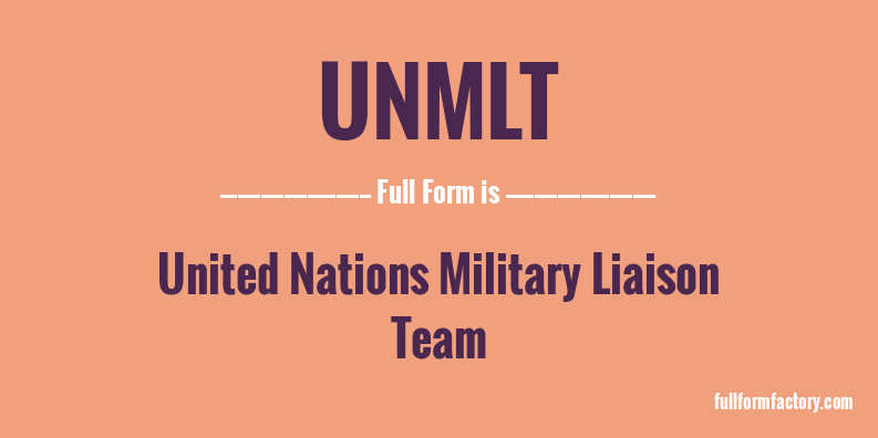 unmlt-full-form