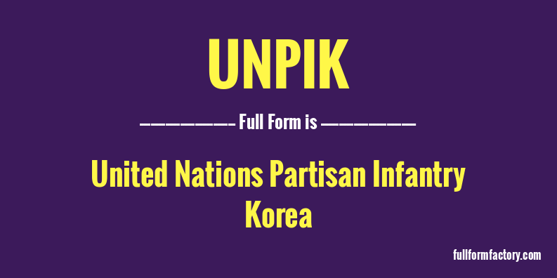 unpik-full-form