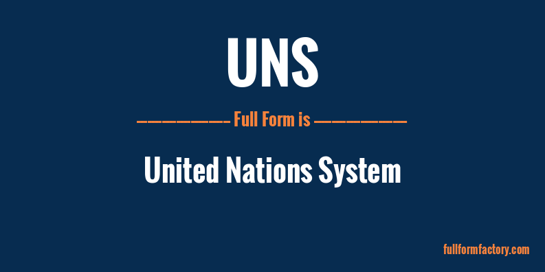 uns-full-form
