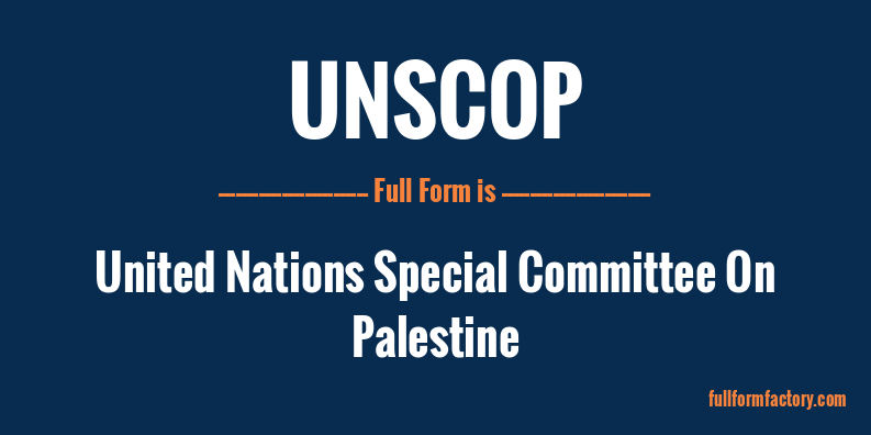 unscop-full-form