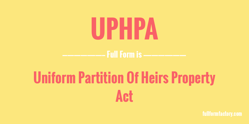 uphpa-full-form