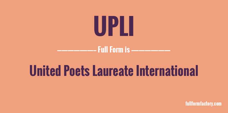 upli-full-form