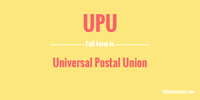 upu-full-form