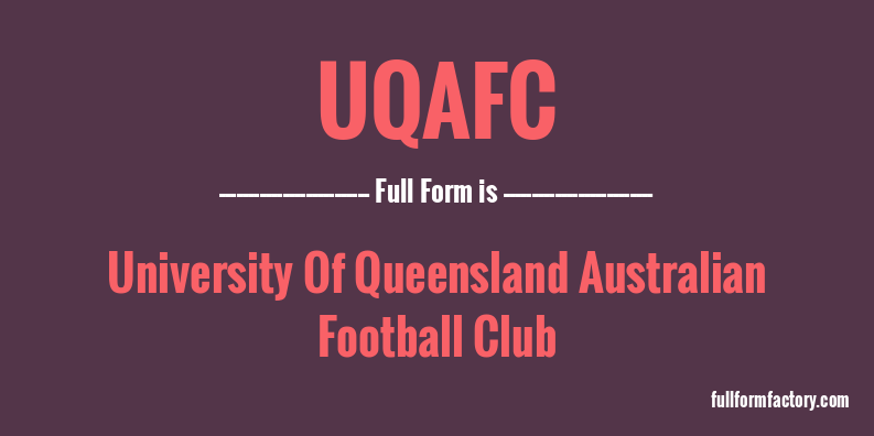 uqafc-full-form