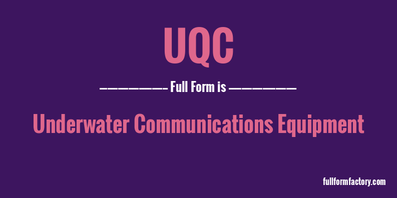 uqc-full-form
