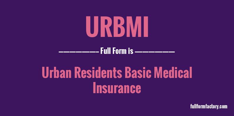 urbmi-full-form
