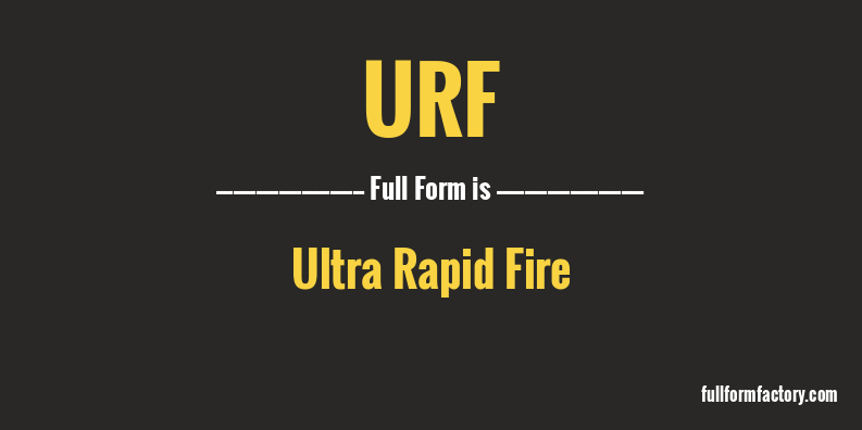 urf-full-form