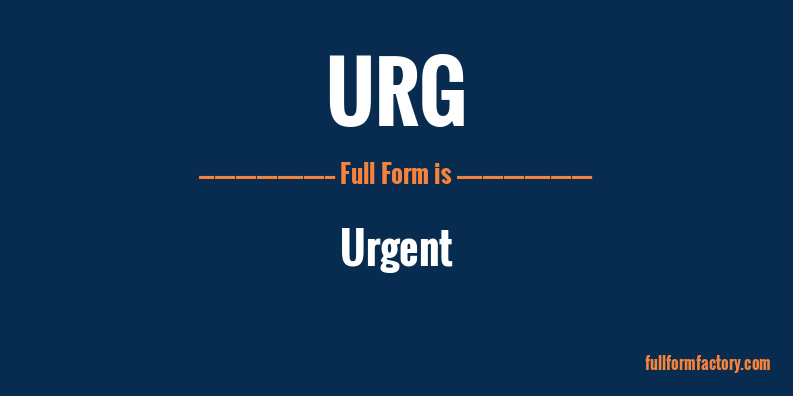 urg-full-form