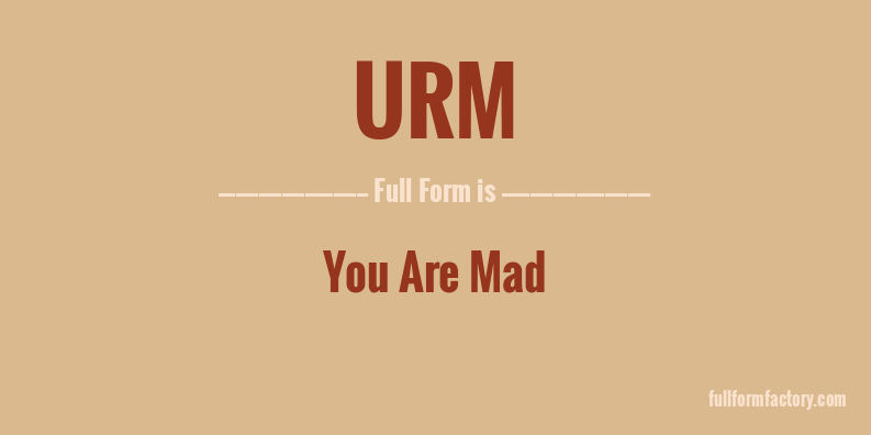 urm-full-form