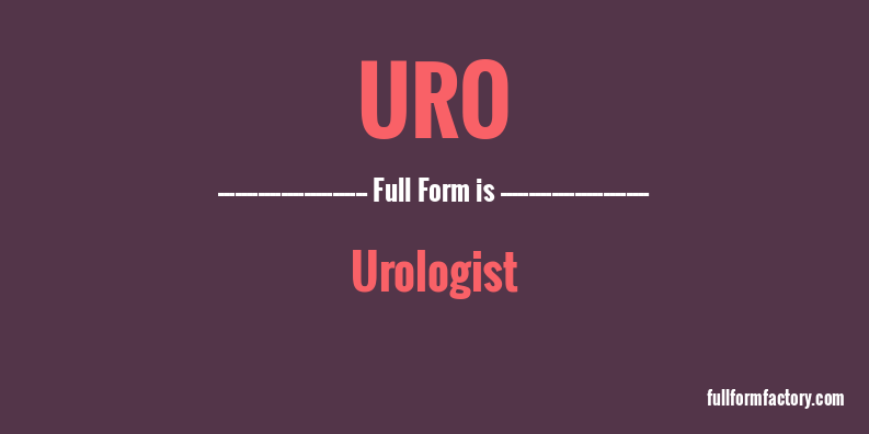 uro-full-form