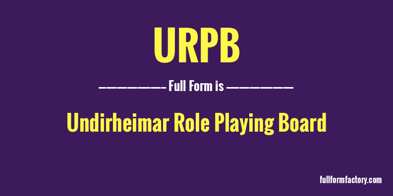 urpb-full-form
